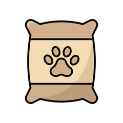 pet food icon vector design template simple and clean