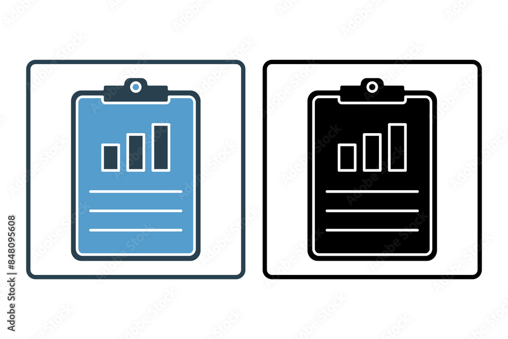 Aufkleber project plan icon. icon related to action plan. suitable for web site, app, user interfaces, printab