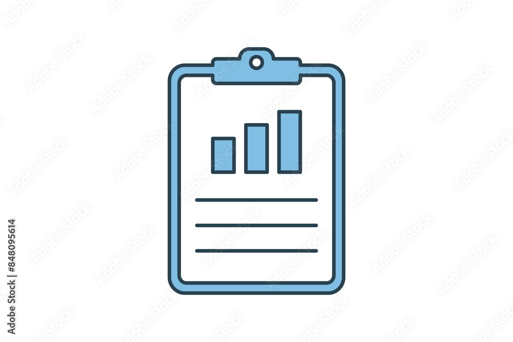Aufkleber project plan icon. icon related to action plan. suitable for web site, app, user interfaces, printab