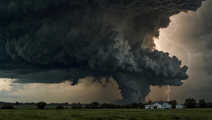  The adrenaline-fueled escape from a tornado's path in a thrilling short story ai_generated