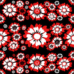 thai pattern,seamless ,Traditional ethnic,thai pattern, fabric pattern for textiles,rugs, wallpaper, clothing,sarong, batik,wrap,embroidery,print, background,cover,illustration,flowers,floral pattern