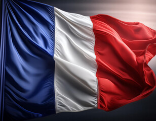 Obraz premium French flag of France AI generated
