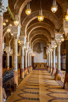 Zitouna Mosque,Located in the heart of Tunis' medina, this important mosque was founded in 734 and built on a site once occupied by a church. It was totally rebuilt in the 9th century and restored 