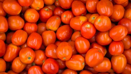 Tomatoes in the store. for background
