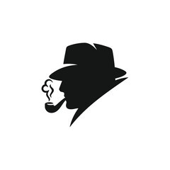 Detective icon vector. EPS 10 editable vector