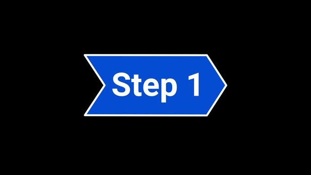 Step 1 Lower third Animation