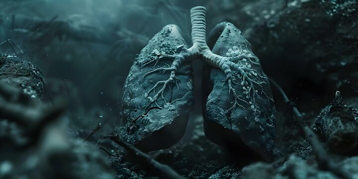ARDS is a serious lung condition causing inflammation and collapsed lung. Concept ARDS, acute respiratory distress syndrome, collapsed lung, lung inflammation, respiratory failure