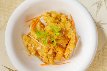 Chinese Northeast local specialty, pot-fried pork