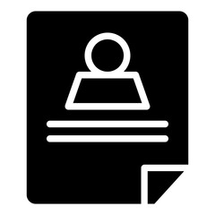 Business Finance Office Glyph Icon