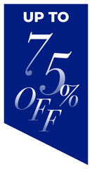 Special discount up to 75% off and Flat design