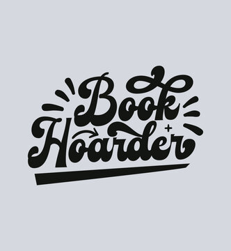 Book and drink tea and be happy t-shirt design 
