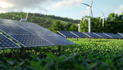 Community-Based Renewable Energy: Establishing community-owned renewable energy projects, such as solar or wind farms, to promote local energy independence and sustainability