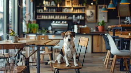 A pet-friendly cafe that welcomes furry friends with open arms. Special seating areas for pets and their owners make it a popular spot for dog lovers