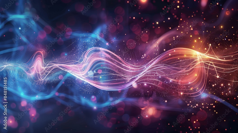 Poster a physicist explains the principles of wave-particle duality using examples from everyday life