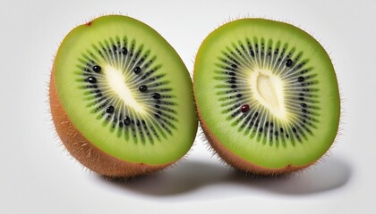 Fototapeta premium Watercolor Illustration of kiwi fruits