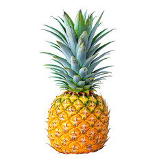 Fototapeta premium pineapple on transparent isolated background