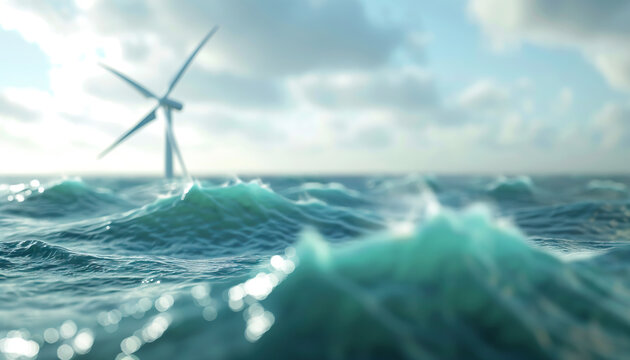 Ocean Thermal Energy Conversion: Harnessing temperature differences in the ocean to generate renewable energy, providing a sustainable alternative to fossil fuels