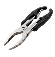 Obraz premium Pliers on transparent isolated background