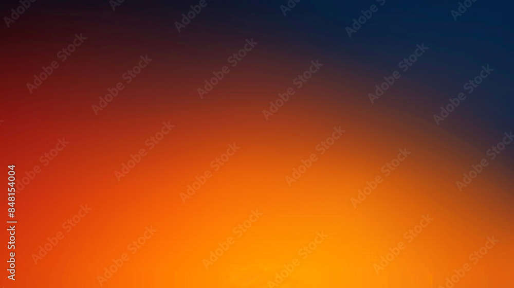 Canvas Prints orange and sapphire gradient background. powerpoint and business background