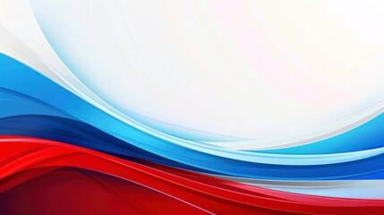 Create a visually appealing PPT background image with a blend of blue, white, and red hues to enhance the overall presentation aesthetics.