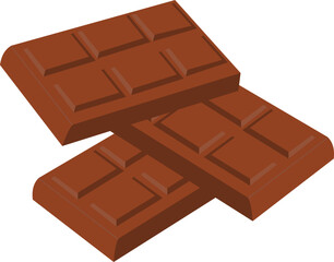 Chocolate Bar Illustration 