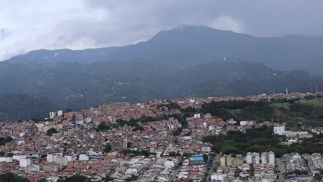 aerial view of Floridablanca Santander 12 de Junio del 2024 en Floridablanca Santander 