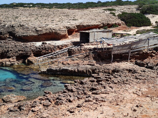 Formentera spain vacation sea and rocs