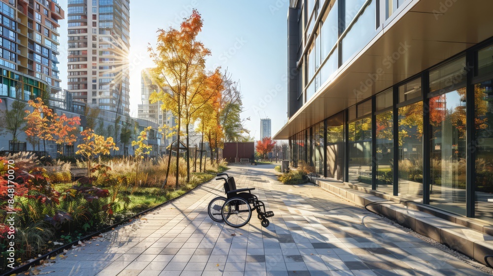 Poster buildings designed with accessibility in mind ensure that spaces are usable by people of all abiliti