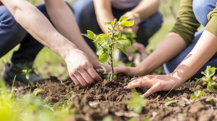Celebrate Earth Day by planting a tree and encouraging others to join you in making a positive environmental impact.