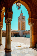 Zitouna Mosque, Located in the heart of Tunis' medina, this important mosque was founded in 734 and...