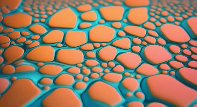 teal and orange abstract texture background
