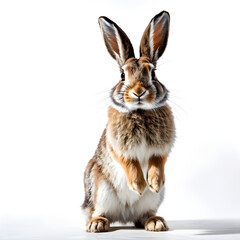 Fototapeta premium drawing of a Rabbit Illustration white background