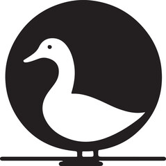 Beautiful duck vector design