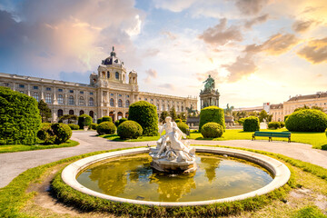 Maria Theresien Platz, Wien, Österreich 