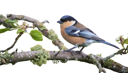 Fototapeta premium The bird of transparent background