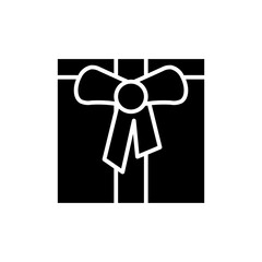 gift glyph icon