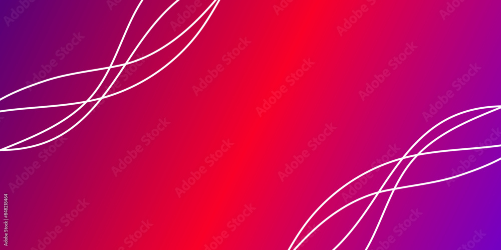 Poster line abstract background gradient colorful