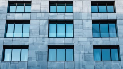 Obraz premium Modern residential buildings with luxury balconies
