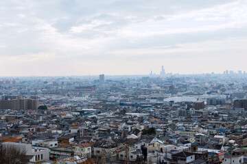 東大阪市石切の街並み