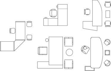 Sketsa ilustrasi siluet vektor, desain tanaman pohon artistik mendetail untuk kelengkapan gambar
