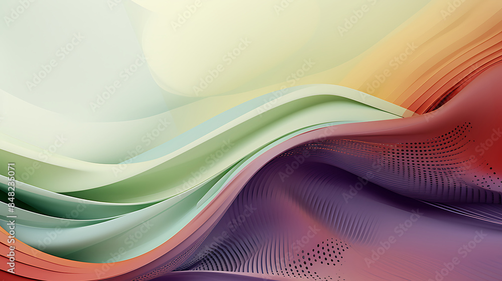 Canvas Prints abstract background with waves