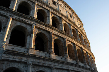 Obraz premium Colosseum at Sunset