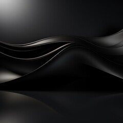 abstract dark background with flow style, minimalist PPT cover background