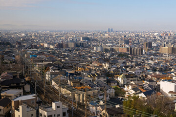 東大阪市石切の街並み