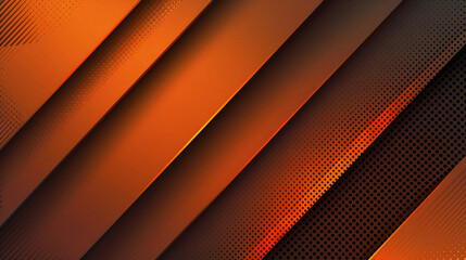 Orange and Coffee brown with templates metal texture soft lines tech gradient abstract diagonal background 