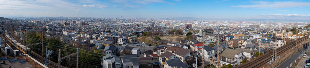 東大阪市石切の街並み