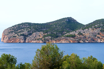 Fototapeta premium costa de puerto de andratx