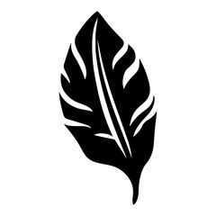 Obraz premium leaf with abstract, stylized patterns