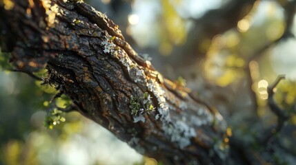 Obraz premium The trunk of a tree