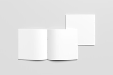 Fototapeta premium square brochure blank